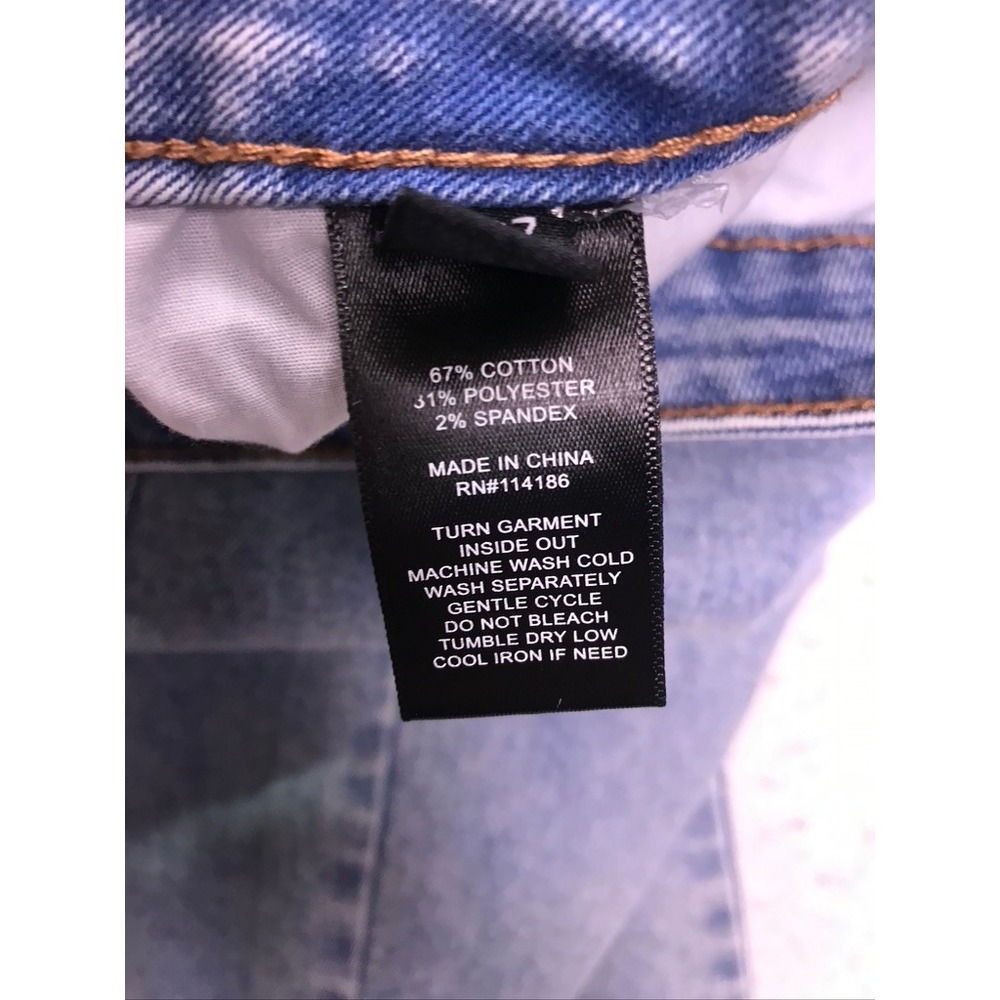 Frye Straight Leg Jeans Womens 4/27 Blue High Rise Stretch Denim - Picture 4 of 11